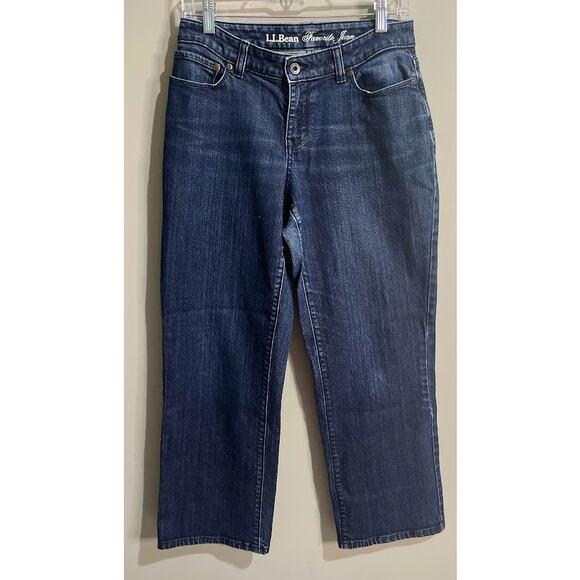 L.L. Bean Favorite Jean Curvy Fit Size 6PET - Picture 1 of 6
